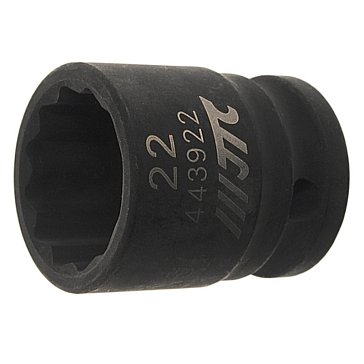 Изображение товара Головка торцевая JTC JTC-443922 ударная 12-гранная 1/2 22 мм 38 мм