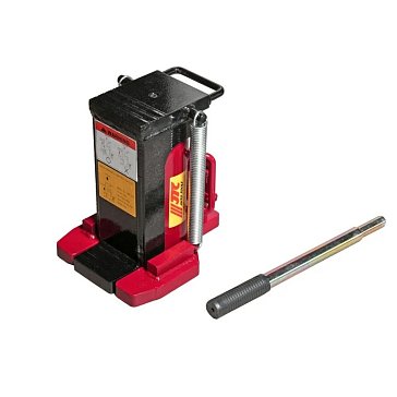 Изображение товара Домкрат гидравлический бутылочный JTC JTC-TOE200, двухуровневый, 20т, высота подъема 303-443мм, 2-х плунжерный