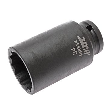 Изображение товара Головка торцевая ударная 12-гранная 1/2 дюйма 34 мм JTC-448334