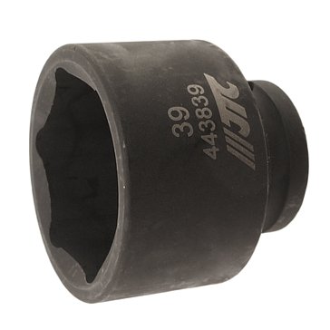 Изображение товара Головка торцевая JTC-443839 ударная 6-гранная 1/2 дюйма 39 мм