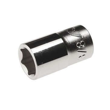 Изображение товара Головка торцевая JTC JTC-22438 6-гранная 1/4 х 3/8 дюйма длина 25 мм