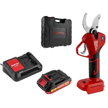 Изображение товара Аккумуляторный секатор Wortex CBS 2535-1 для обрезки веток