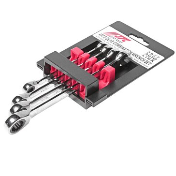 Изображение товара Набор комбинированных трещоточных ключей JTC 3027 8-14 мм 4 предмета