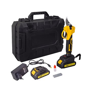 Изображение товара Аккумуляторный секатор Huter CP-20Li-2K EA+ (в комплекте с 2-мя АКБ и ЗУ), 70/13/70