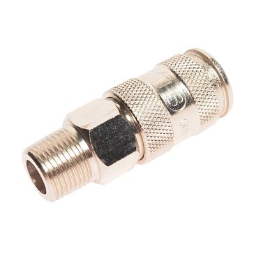 Изображение товара Соединитель быстросъемный JTC JTC-D30SMA 3/8M европейский стандарт БРС мама