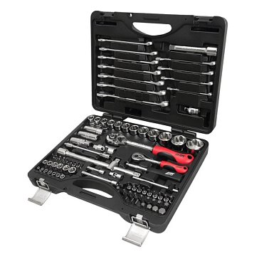 Изображение товара Набор инструментов для поврежденных болтов и гаек JTC JTC-S085C-B72, 1/4", 1/2", в кейсе, 85 предметов