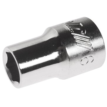 Изображение товара Головка торцевая JTC JTC-33209 6-гранная 3/8 дюйма 9 мм 28 мм