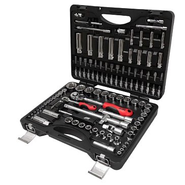 Изображение товара Набор торцевых головок и вставок JTC-T110B-B72 110 предметов профессиональный