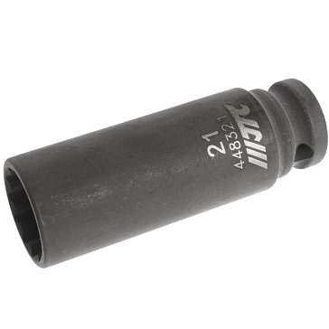 Изображение товара Головка торцевая ударная JTC JTC-448321, тонкостенная, 12-гранная, 1/2" х 21 мм, длина 82 мм