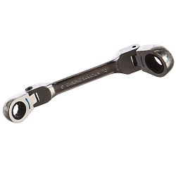 Ключ накидной шарнирный JTC JTC-5033, с трещоткой 8х10, длина 125 мм