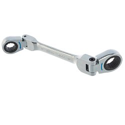 Ключ накидной шарнирный JTC JTC-5033, с трещоткой 8х10, длина 125 мм