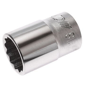 Изображение товара Головка торцевая JTC JTC-43918, 12-гранная, 1/2 дюйма, 18 мм