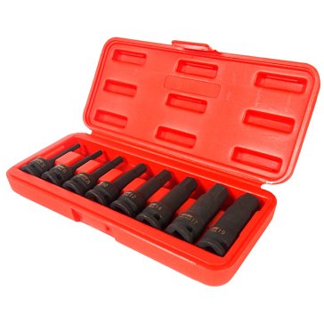 Изображение товара Набор ударных головок JTC JTC-J408LH 8 предметов в кейсе 1/2 дюйма
