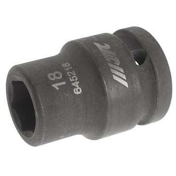 Изображение товара Головка торцевая ударная JTC 645218 3/4 дюйма 18 мм 52 мм хромомолибденовая сталь