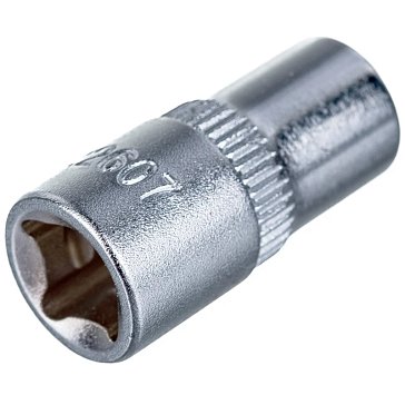 Изображение товара Головка торцевая JTC JTC-22607, 12-гранная, 1/4" х 7мм, длина 25мм