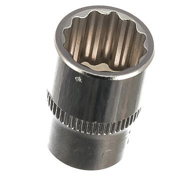 Изображение товара Головка торцевая JTC JTC-22612, 12-гранная, 1/4" х 12мм, длина 25мм