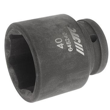 Изображение товара Головка торцевая ударная JTC JTC-645240 6-гранная 3/4 дюйма 40 мм