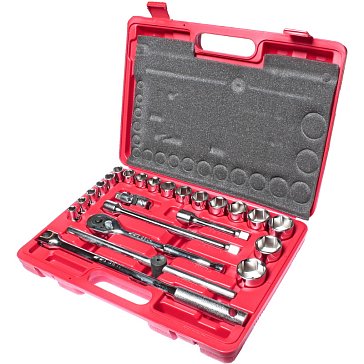 Изображение товара Набор торцевых головок JTC-H424B 24 предмета 1/2" для автомобиля