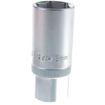 Изображение товара Головка свечная Berger BG-21SPS 21 мм ½ дюйма глубокая ударная хромованадиевая сталь Россия