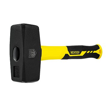Изображение товара Кованая кувалда Berger BG1517 1500 г с фиберглассовой рукояткой Россия