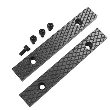 Изображение товара Сменные стальные губки для тисков Berger BG 140х20х23 мм, 2 шт.