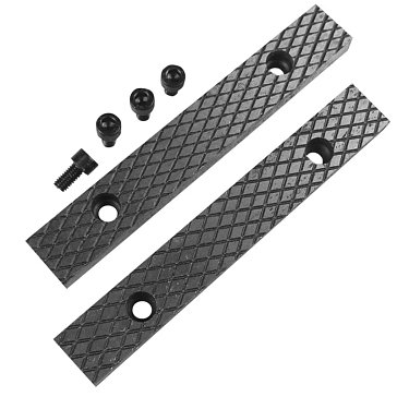 Изображение товара Губки сменные стальные для тисков Berger BG1345 200 мм комплект 2 шт.