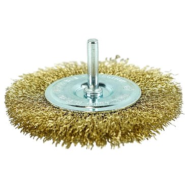 Изображение товара Кордщётка дисковая Berger BG1731 100 мм для шлифовки и очистки сталь