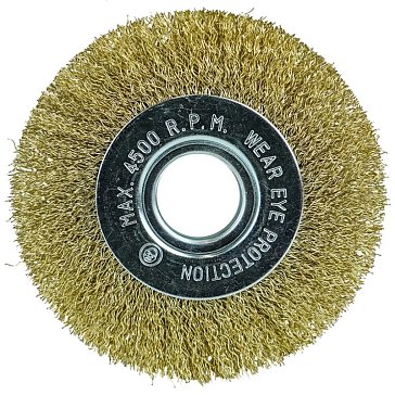 Изображение товара Кордщетка дисковая Berger BG1733 латунная сталь 100 мм для УШМ