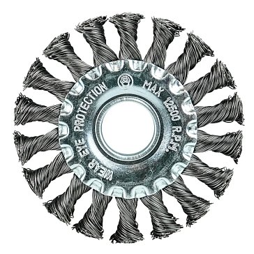 Изображение товара Кордщетка дисковая Berger BG1736 для металла и камня диаметр 100 мм