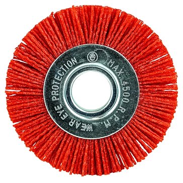 Изображение товара Кордщетка дисковая Berger BG1739 100 мм P80 для УШМ метал и дерево