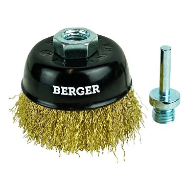 Изображение товара Кордщётка чашеобразная Berger BG1740 для УШМ 75 мм