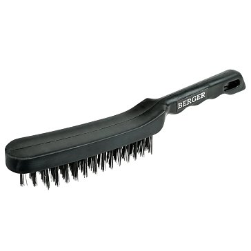 Изображение товара Кордащётка ручная Berger BG1749 5 рядов щетины оцинкованная сталь 275 мм