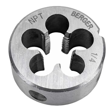 Изображение товара Плашка дюймовая Berger BG1183 1/4-18NPT для резьбовых соединений