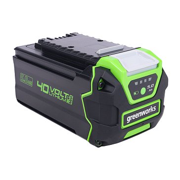 Изображение товара Аккумулятор Greenworks 40В с емкостью 5 Ач для садовой техники