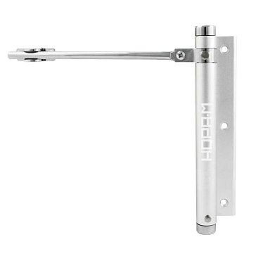 Изображение товара Доводчик дверной Нора М 102 16742 пружинный скрытый до 30 кг серебристый