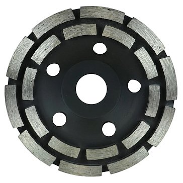 Изображение товара Чашка-фреза алмазная торцевая Berger BG1940, двойной сегмент, 125x22.23x5 мм