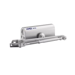 Доводчик дверной Нора-М LONEX 310 20021, от 15 до 60 кг, серебряный