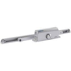 Доводчик дверной Нора-М ISPARUS 440 Slider 18782, от 70 до 130 кг, серебро, со скользящей тягой