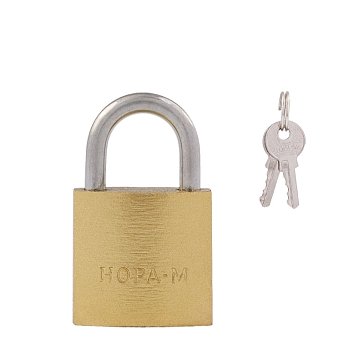 Изображение товара Замок навесной Нора-М ЗН-810 16875, Латунь - 20 мм