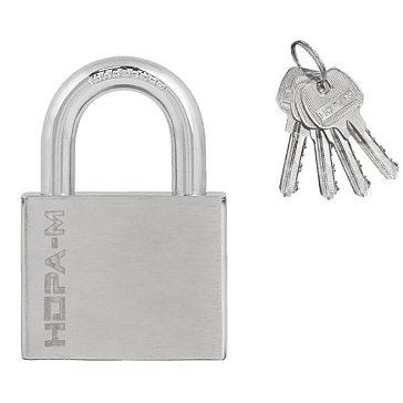 Изображение товара Замок навесной Нора-М ЗН-900 20067, серебро, 50 мм