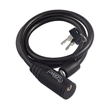 Изображение товара Замок-трос велосипедный Нора-М №26 20296, черный, 12x1000 мм