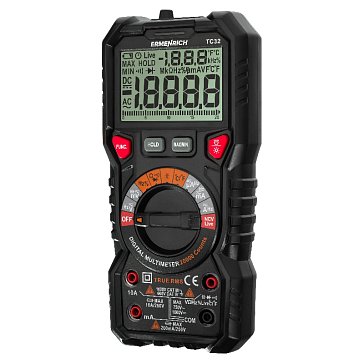 Изображение товара Цифровой мультиметр Ermenrich Zing TC32 82989 10A 750V 1000V с термопарой