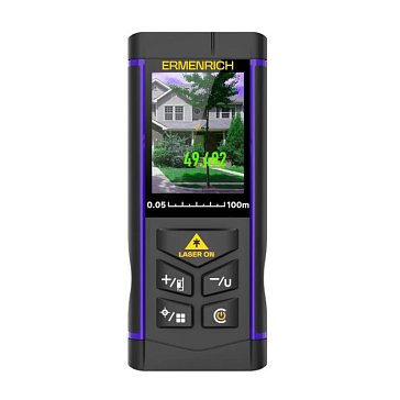 Изображение товара Дальномер лазерный строительный Ermenrich LR100 84652