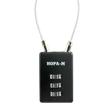 Изображение товара Замок навесной кодовый  для чемодана Нора-М 620 17085, черный - 26 мм