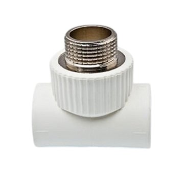 Изображение товара Тройник Tebo 015040506 для полипропиленовых труб 25*3/4*25