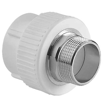 Изображение товара Комбинированная муфта Tebo 030020712 для полипропиленовых труб 63 мм