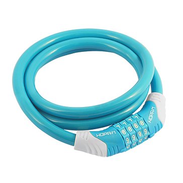 Изображение товара Замок-трос велосипедный Нора-М №31 19889 12x1500 мм голубой