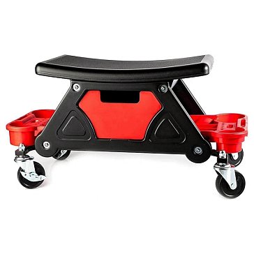 Изображение товара Стул подкатной Automeister 69887 из пластика и стали с колесами