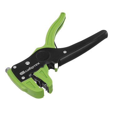 Изображение товара Щипцы для зачистки электропроводов Сибртех 17731, сечением: 0.2-3.5 кв.мм, функция обрезания проводов