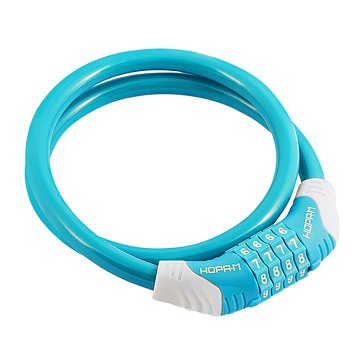 Изображение товара Замок-трос велосипедный Нора-М №31 20254 голубой 800 мм